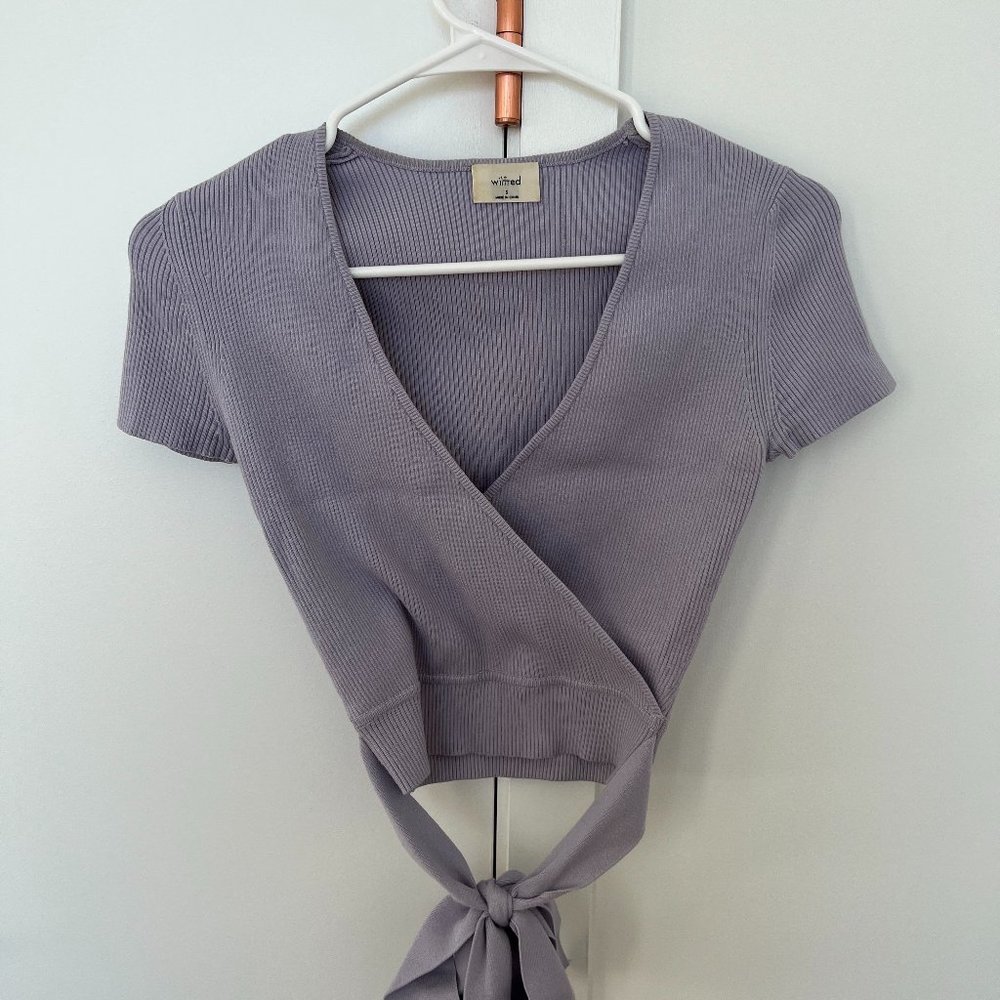 All Tied Up Sweater Lavender